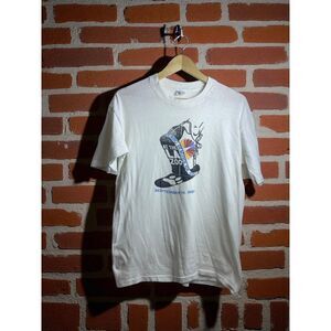 Vintage 1980 NBC "At the Zoo" Los Angeles Zoo Event T-Shirt – Size L – White